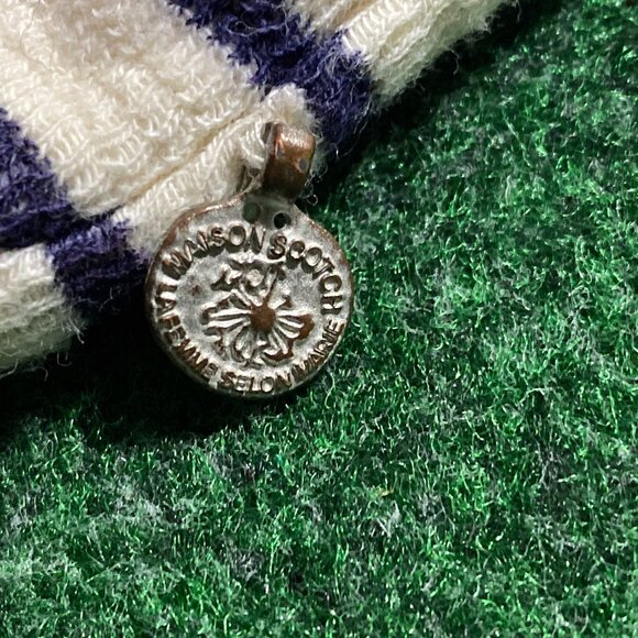 Women’s Maison Scotch & Soda NOMADE Strip Open-Front Cardigan Cream-White 1 - Picture 3 of 7